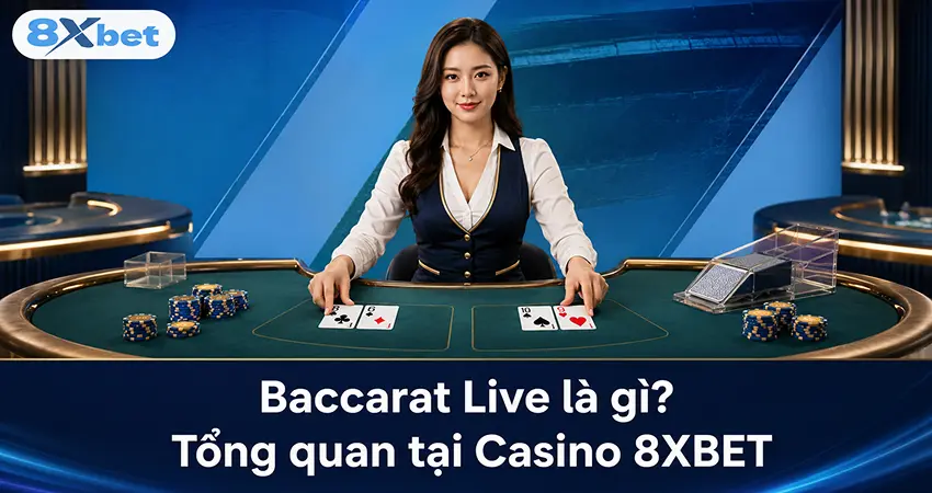 Baccarat Live là gì? Tổng quan tại Casino 8XBET