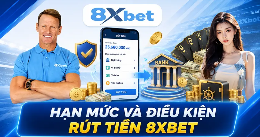 Hạn Mức Và Điều Kiện Rút Tiền 8xbet