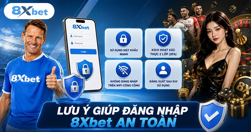 Lưu Ý Giúp Đăng Nhập 8xbet An Toàn