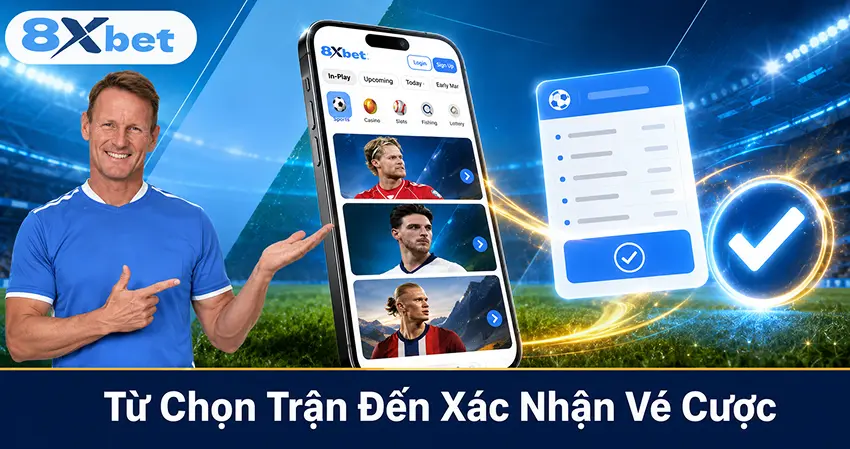 Từ Chọn Trận Đến Xác Nhận Vé Cược